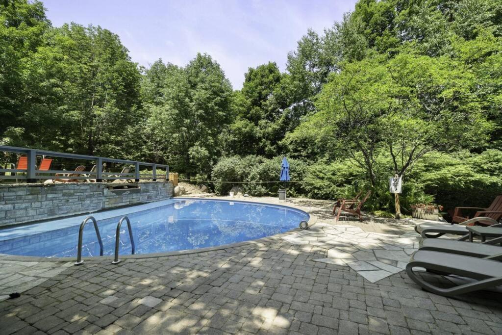 Les Manoirs Wpool & Hot Tub Near Village 110-7 Mont-Tremblant Bagian luar foto