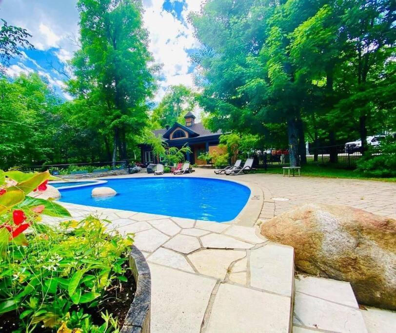 Les Manoirs Wpool & Hot Tub Near Village 110-7 Mont-Tremblant Bagian luar foto