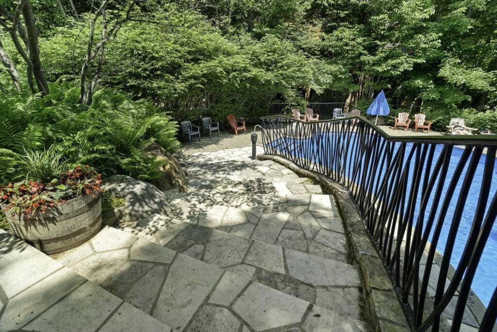 Les Manoirs Wpool & Hot Tub Near Village 110-7 Mont-Tremblant Bagian luar foto